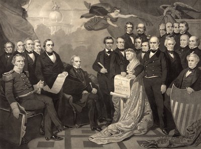 Unión, pub. 1852 de Tompkins Harrison after Matteson